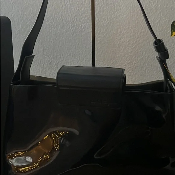 Vintage Salvatore Ferragamo black patent bag - Picture 7 of 7